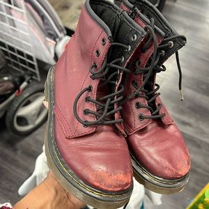 Ox blood kids Doc Martens size 2Y